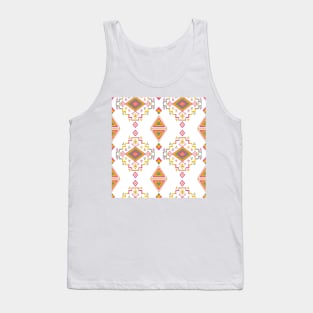 Colorful Ethnic Motifs Tank Top